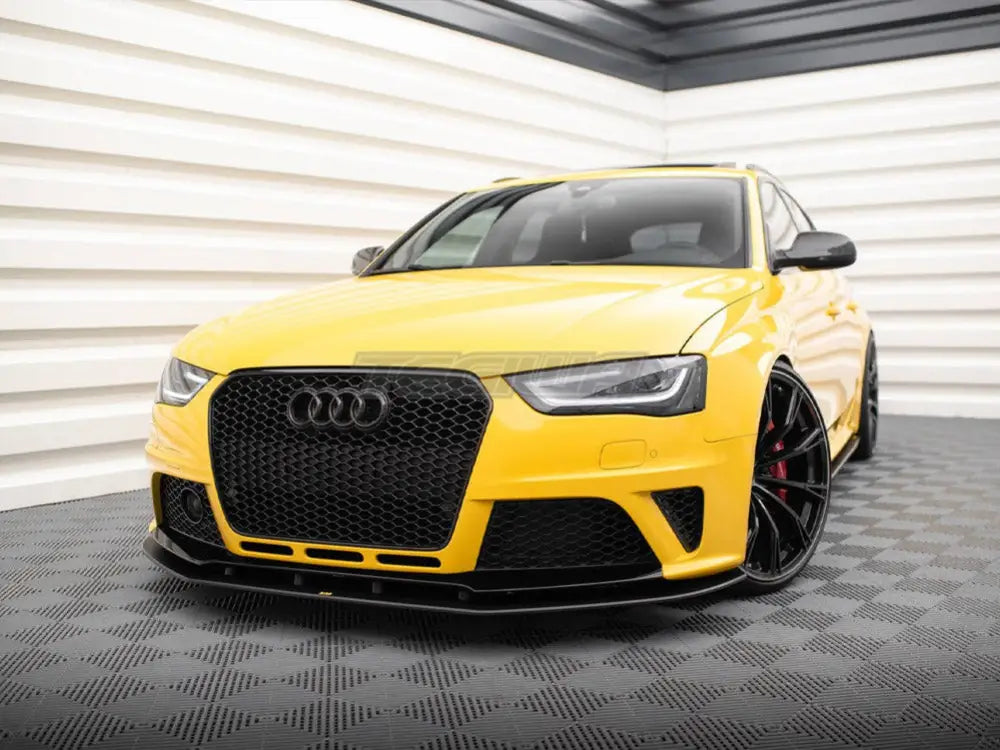 Maxton Design Street PRO Front Splitter Audi RS4 B8