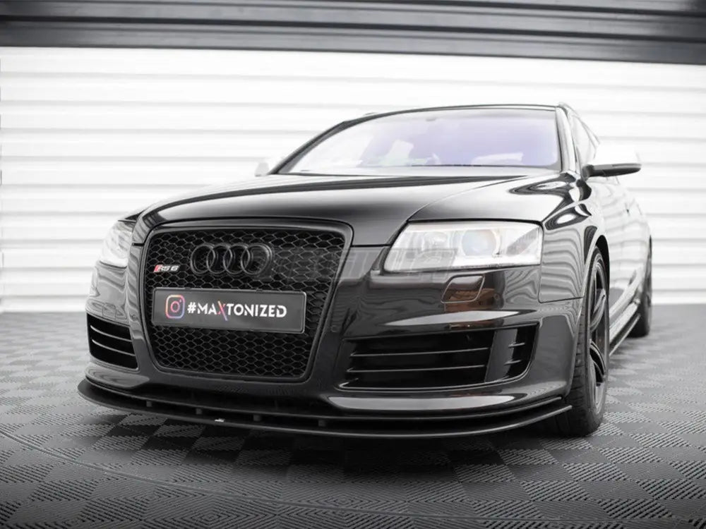 Maxton Design Street PRO Front Splitter Audi RS6 Avant C6