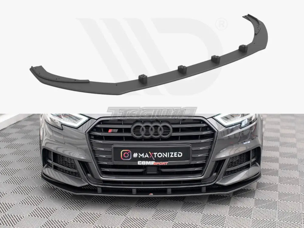 Maxton Design Street PRO Front Splitter Audi S3 Sportback 8V Facelift