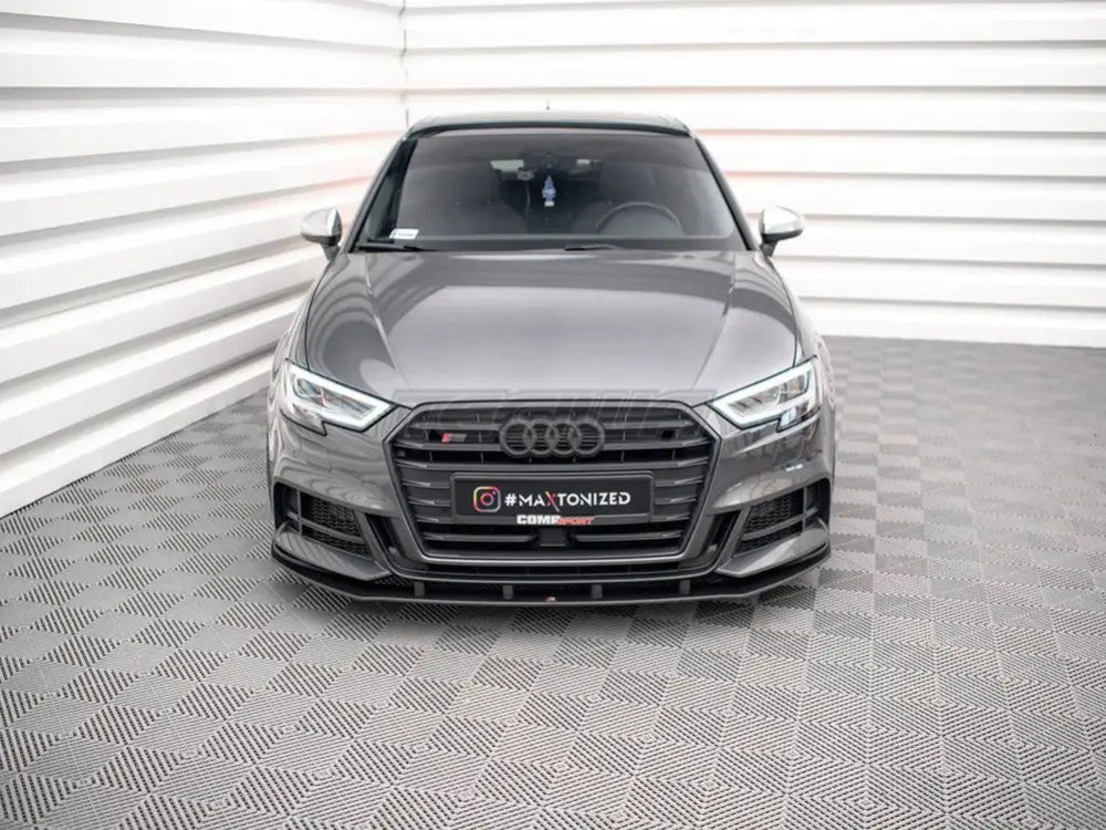 Maxton Design Street PRO Front Splitter Audi S3 Sportback 8V Facelift