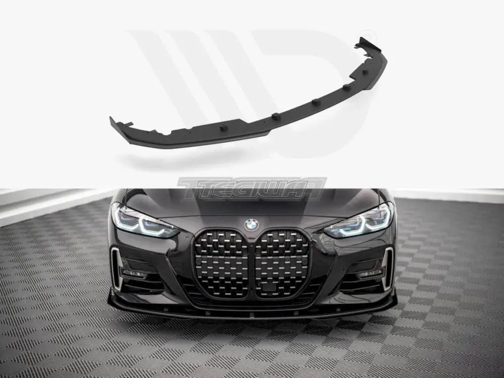 Maxton Design Street PRO Front Splitter +flaps BMW 4-Series M-pack G22 2020-