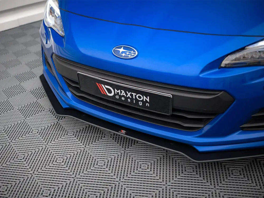 Maxton Design Street PRO Front Splitter Subaru BRZ MK1 Facelift 01-20