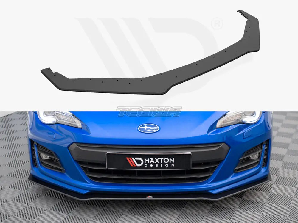 Maxton Design Street PRO Front Splitter Subaru BRZ MK1 Facelift 01-20