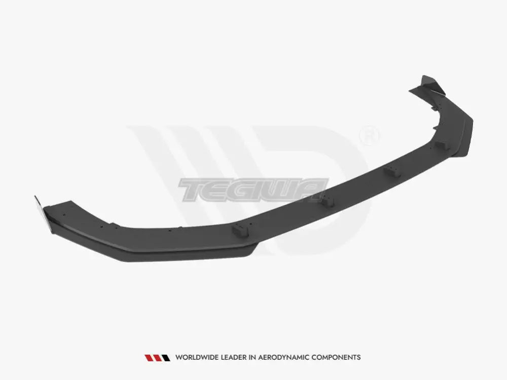 Maxton Design Street PRO Front Splitter V.1 +flaps Audi RS3 8Y 2020-