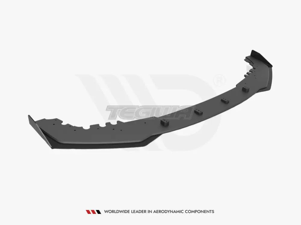 Maxton Design Street PRO Front Splitter V.1 +flaps BMW M2 Competition F87 16-20