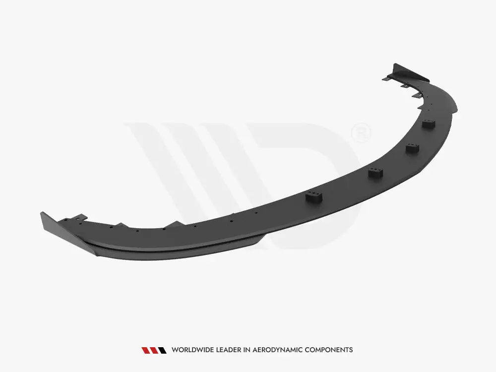 Maxton Design Street PRO Front Splitter V.1 +flaps Mazda 3 MPS MK1 06-08