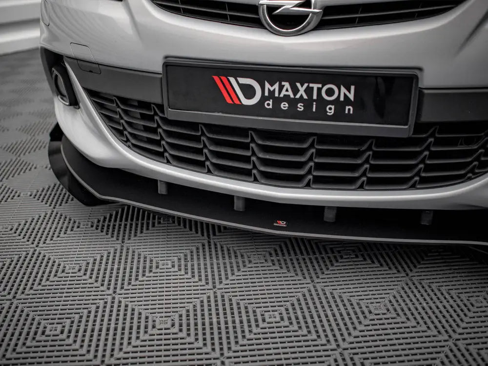 Maxton Design Street PRO Front Splitter V.1 +flaps Vauxhall Astra GTC VXR-line J 09-18