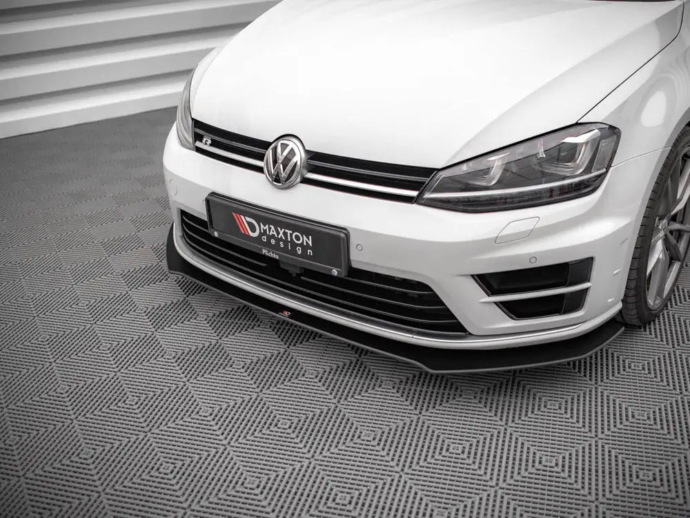 Maxton Design Street PRO Front Splitter V.1 Volkswagen Golf R MK7 13-16