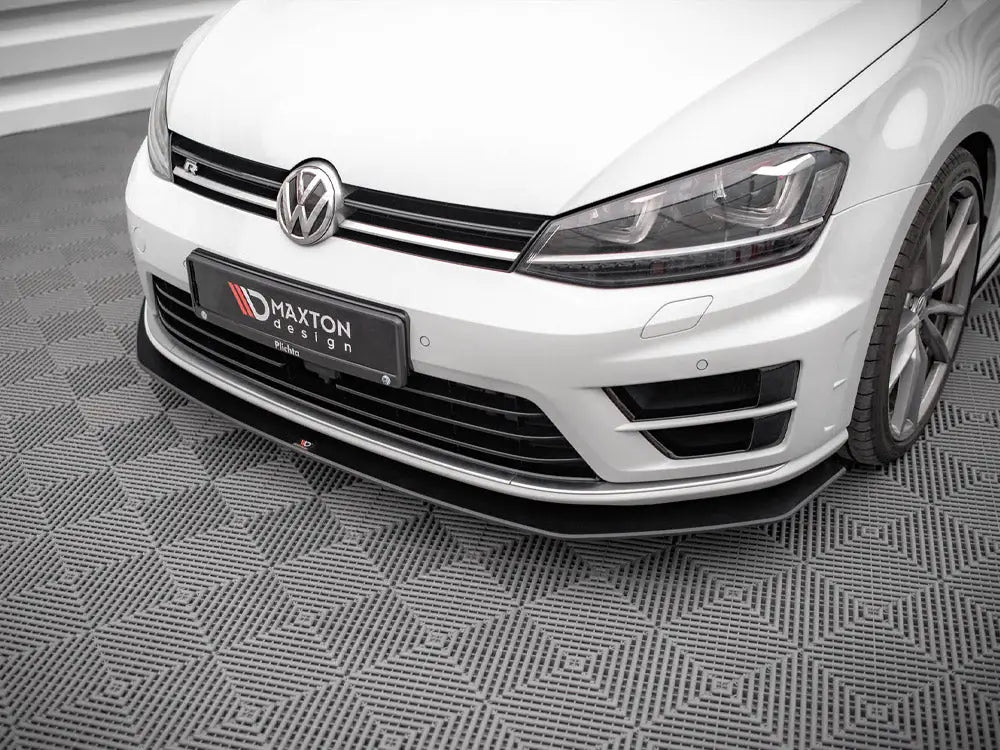 Maxton Design Street PRO Front Splitter V.2 Volkswagen Golf R MK7 13-16