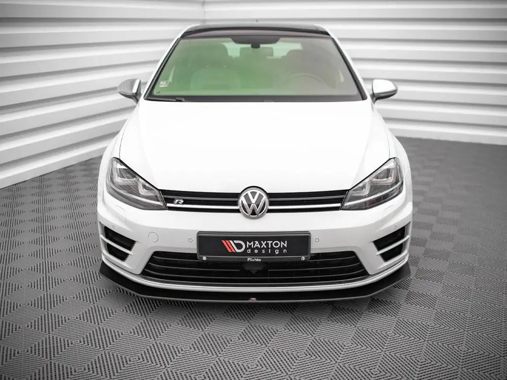 Maxton Design Street PRO Front Splitter V.2 Volkswagen Golf R MK7 13-16