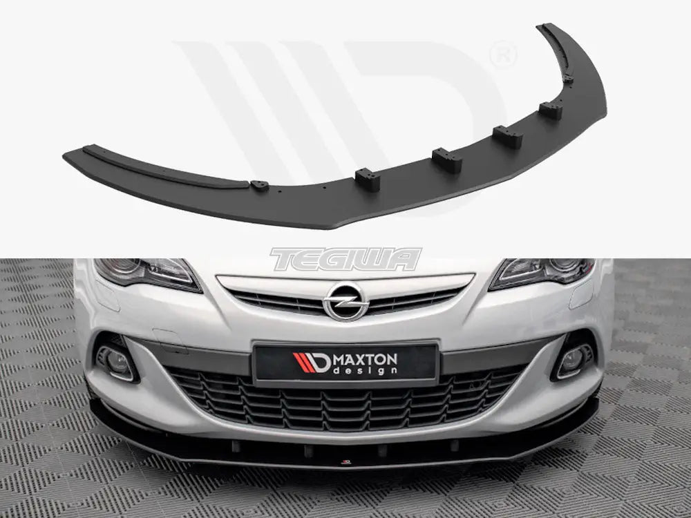 Maxton Design Street PRO Front Splitter Vauxhall Astra GTC VXR-line J 09-18