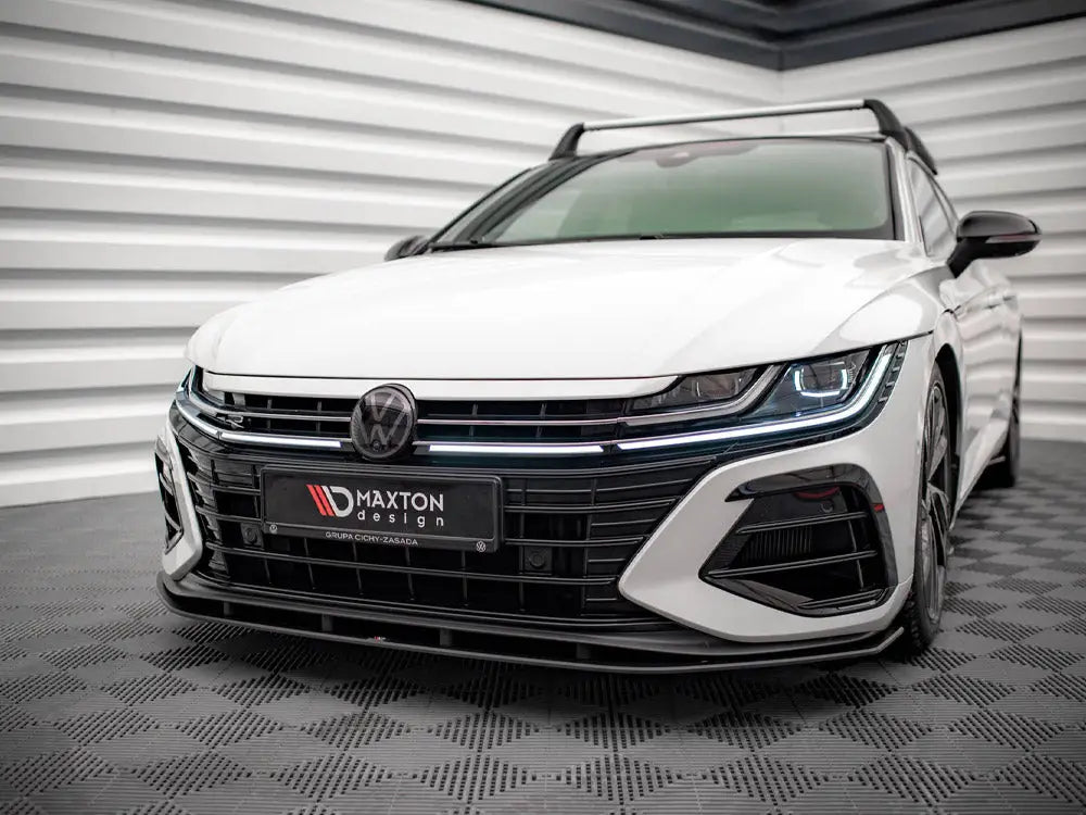 Maxton Design Street PRO Front Splitter Volkswagen Arteon R 2020-