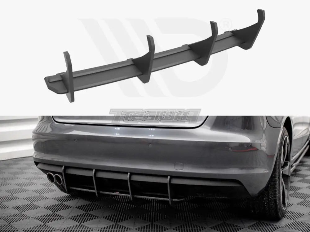 Maxton Design Street PRO Rear Diffuser Audi A3 Sportback 8V 13-16