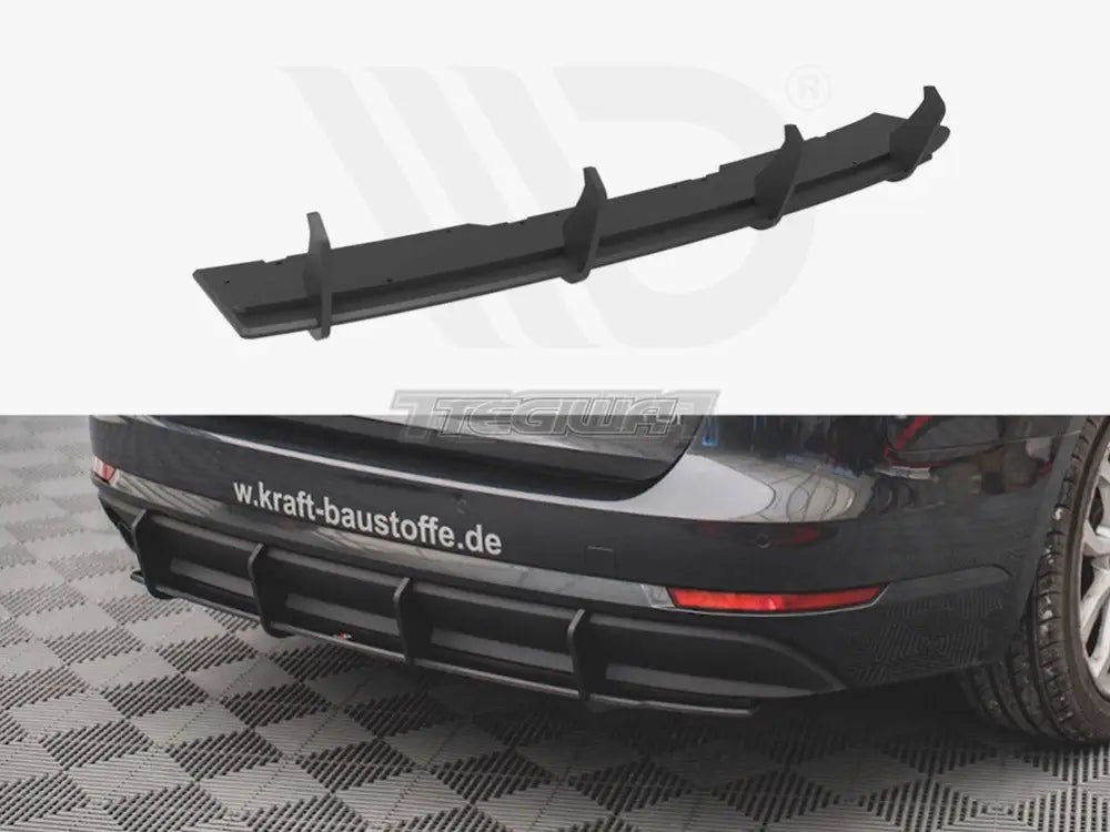 Maxton Design Street PRO Rear Diffuser Audi A4 Avant B9 15-19