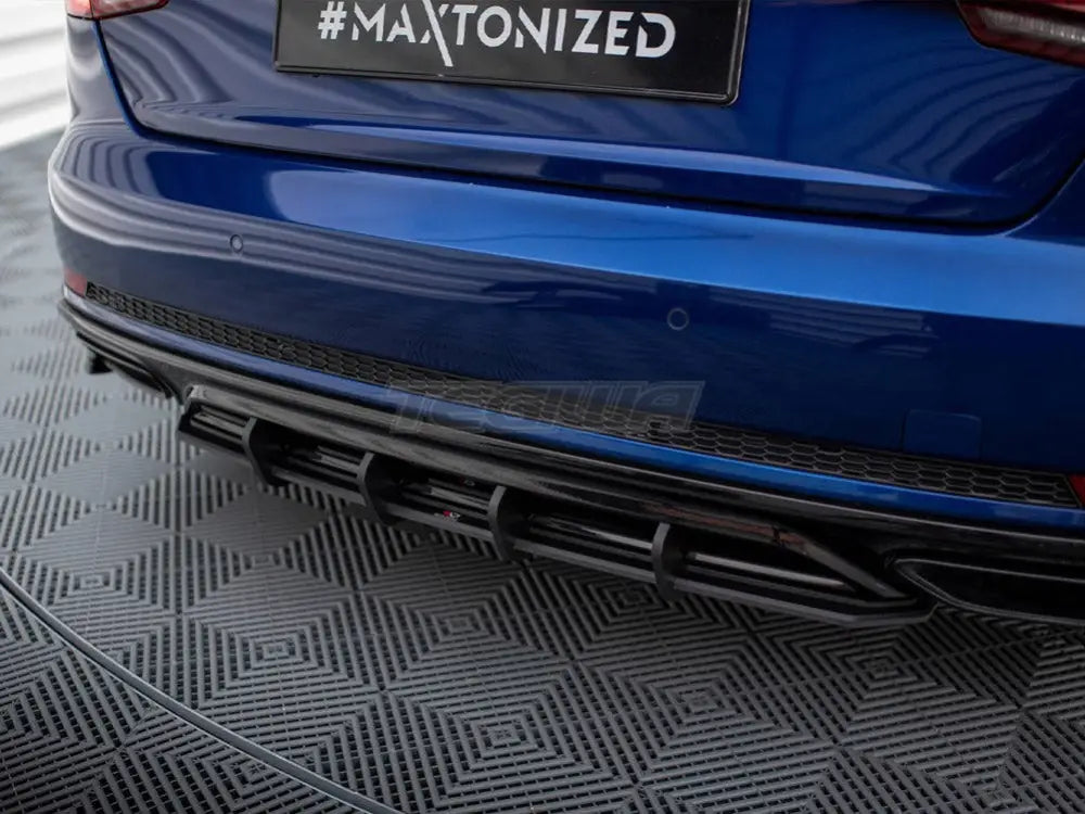 Maxton Design Street PRO Rear Diffuser Audi A4 Competition B9