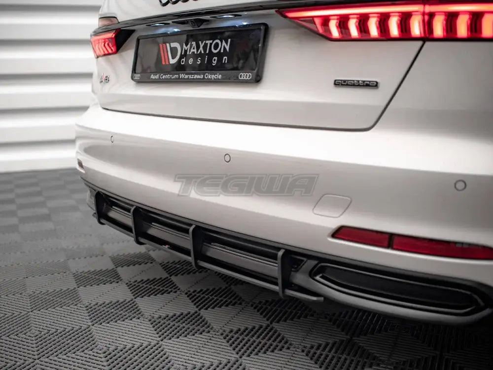 Maxton Design Street PRO Rear Diffuser Audi A6 C8