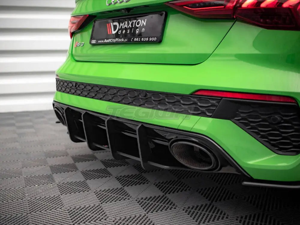 Maxton Design Street PRO Rear Diffuser Audi RS3 Sedan 8Y 2020-