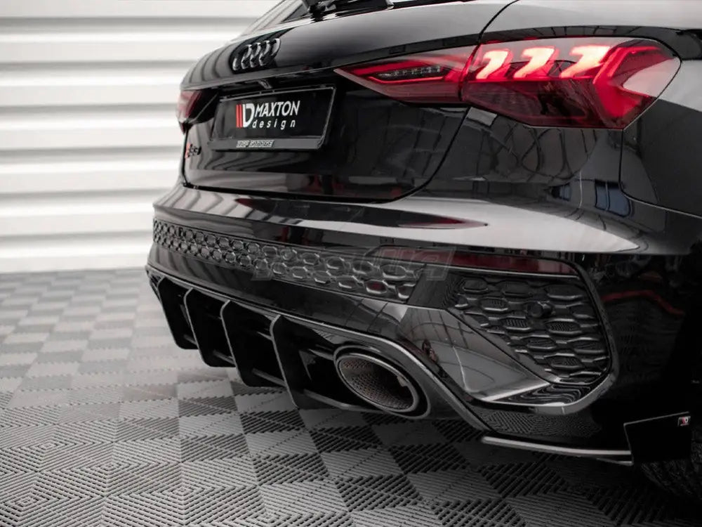 Maxton Design Street PRO Rear Diffuser Audi RS3 Sportback 8Y 2020-