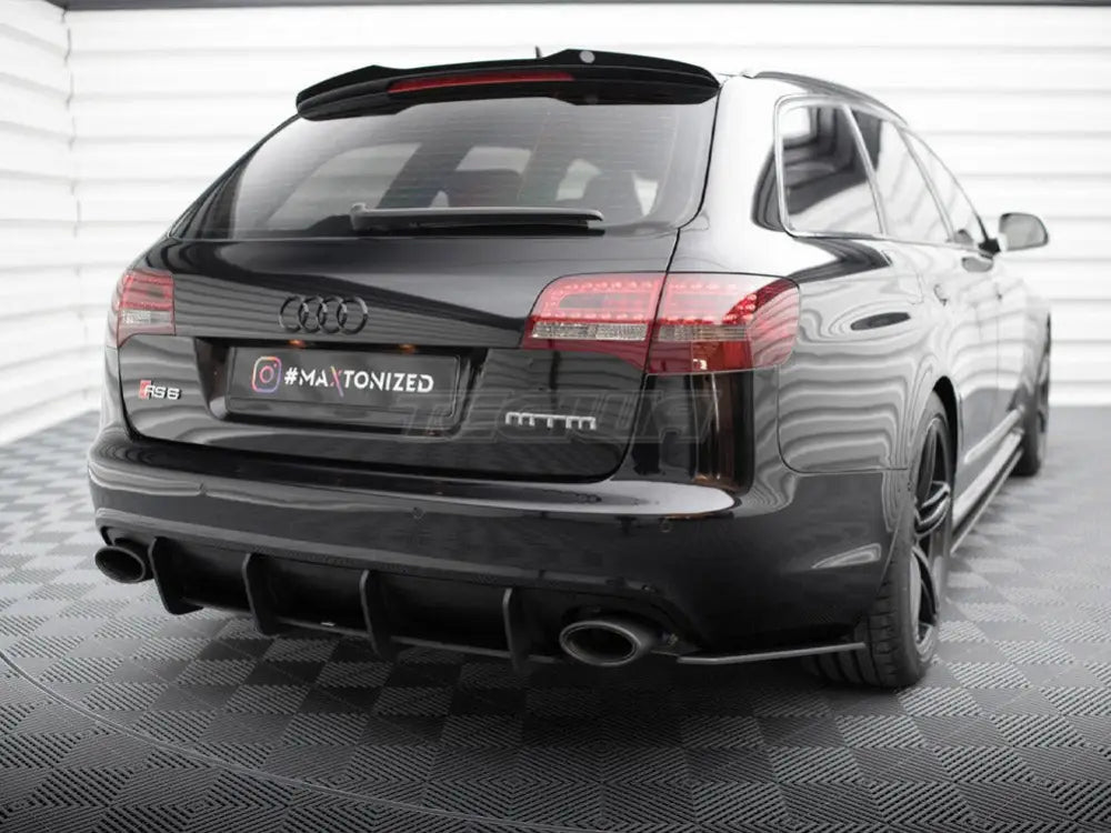 Maxton Design Street PRO Rear Diffuser Audi RS6 Avant C6