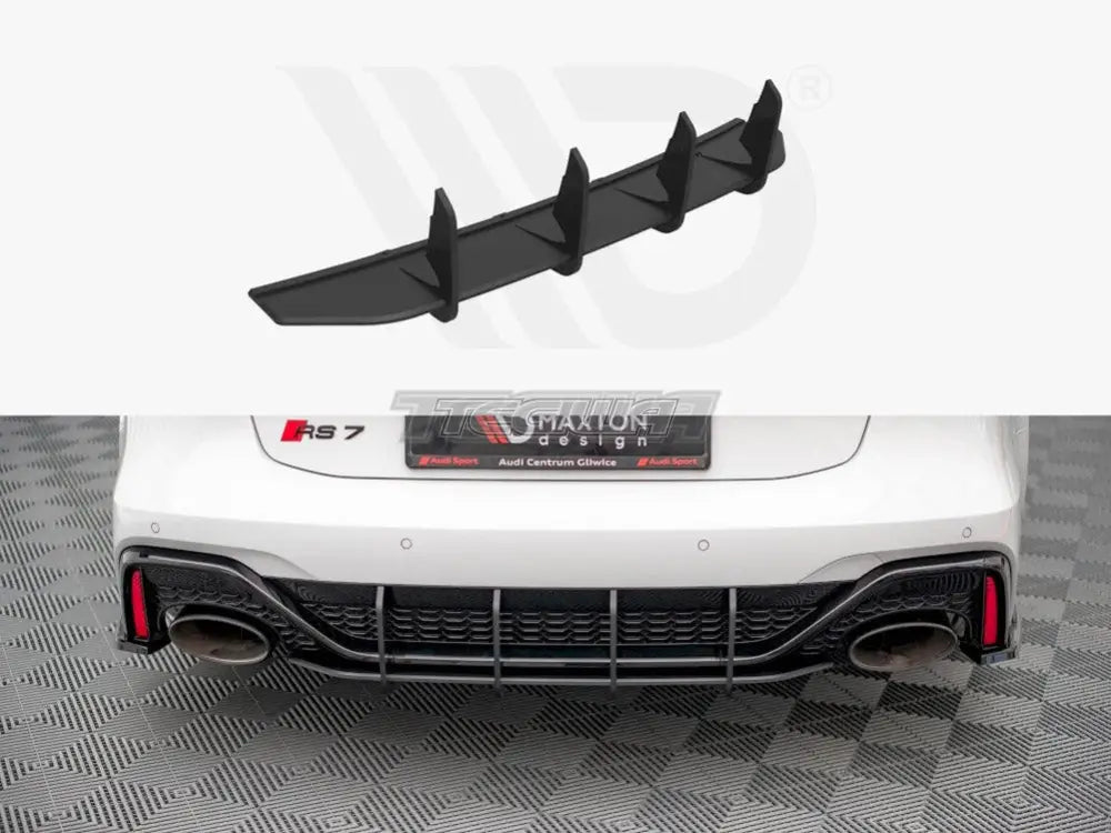 Maxton Design Street PRO Rear Diffuser Audi RS7 C8 2019-