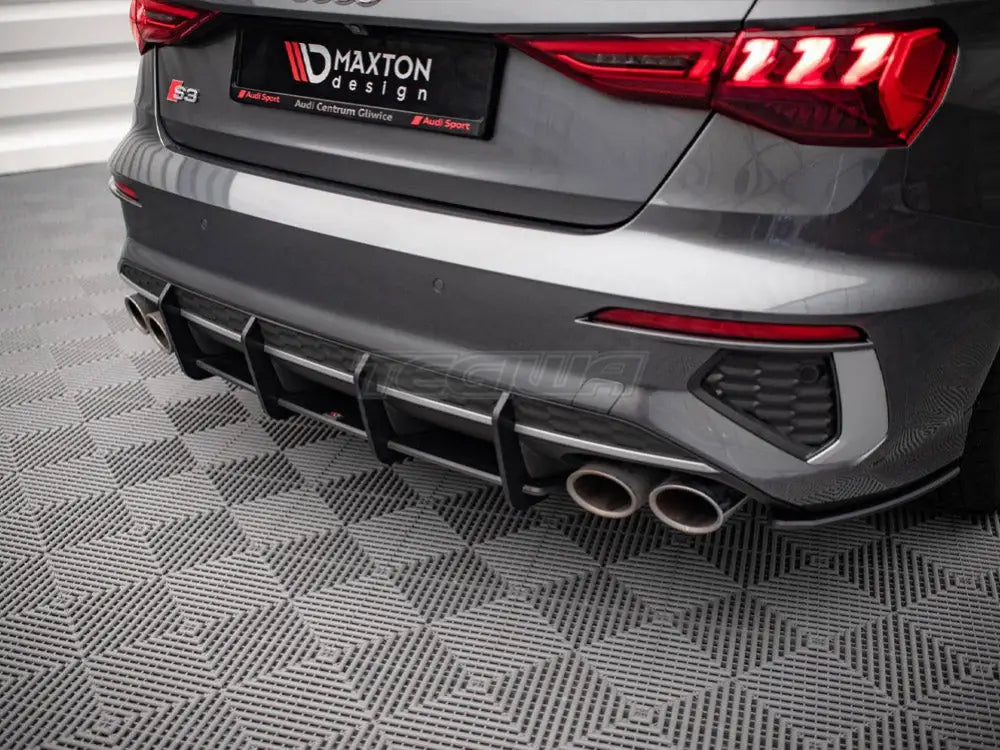 Maxton Design Street PRO Rear Diffuser Audi S3 Sedan 8Y 2020-