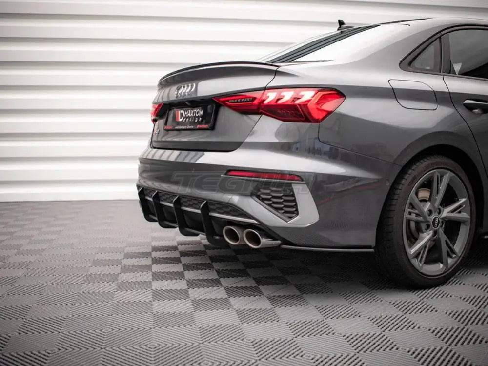 Maxton Design Street PRO Rear Diffuser Audi S3 Sedan 8Y 2020-