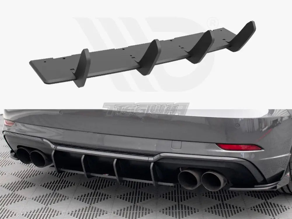 Maxton Design Street PRO Rear Diffuser Audi S3 Sportback 8V Facelift