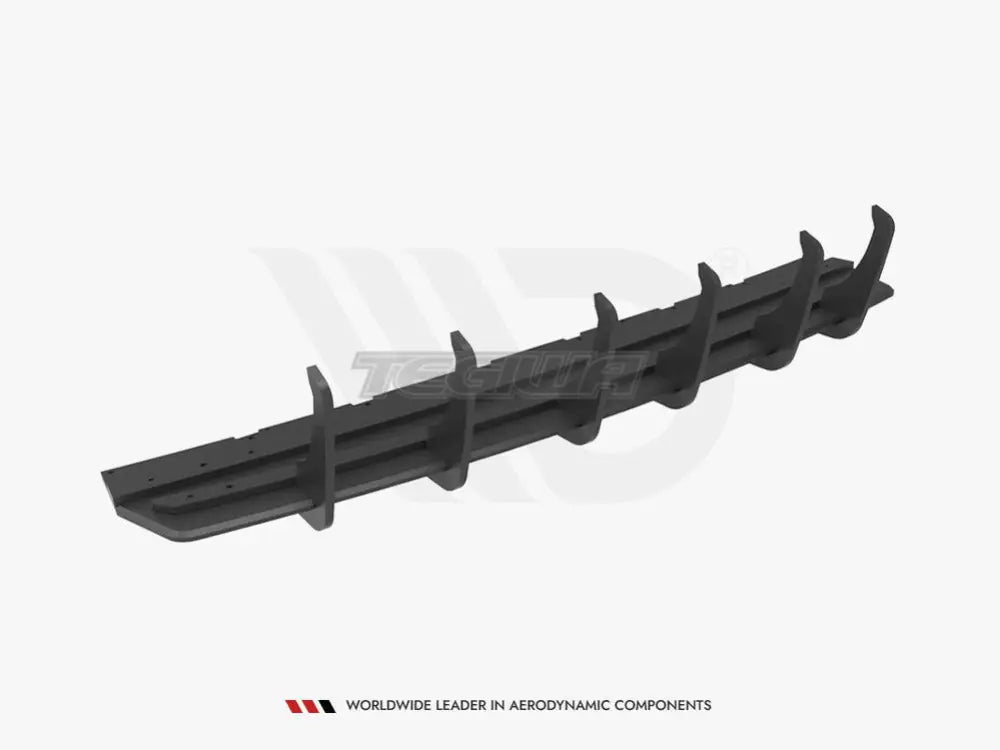 Maxton Design Street PRO Rear Diffuser Audi SQ7 Q7 S-line MK2 4M Facelift 2019-