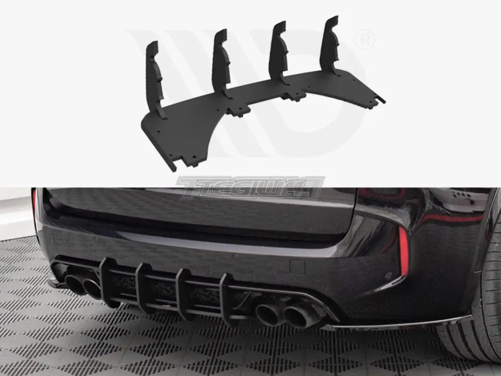 Maxton Design Street PRO Rear Diffuser BMW X5 M F85 14-18