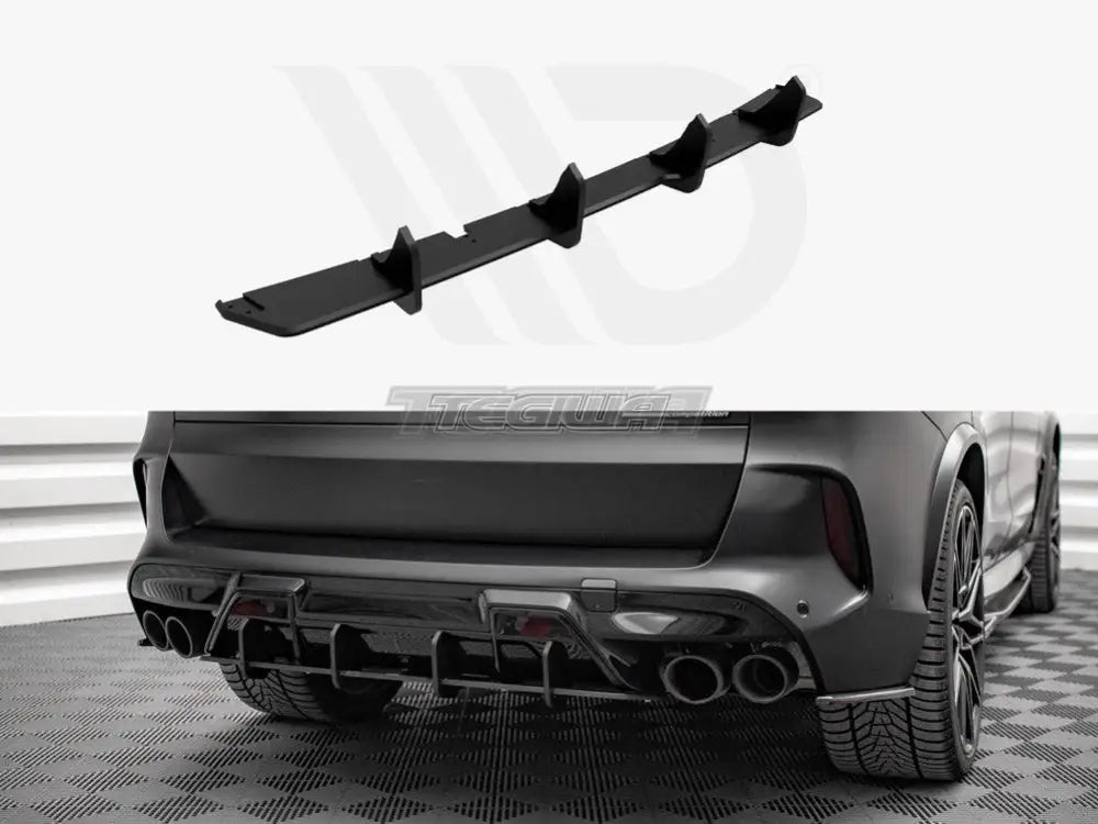 Maxton Design Street PRO Rear Diffuser BMW X5M F95 2018-