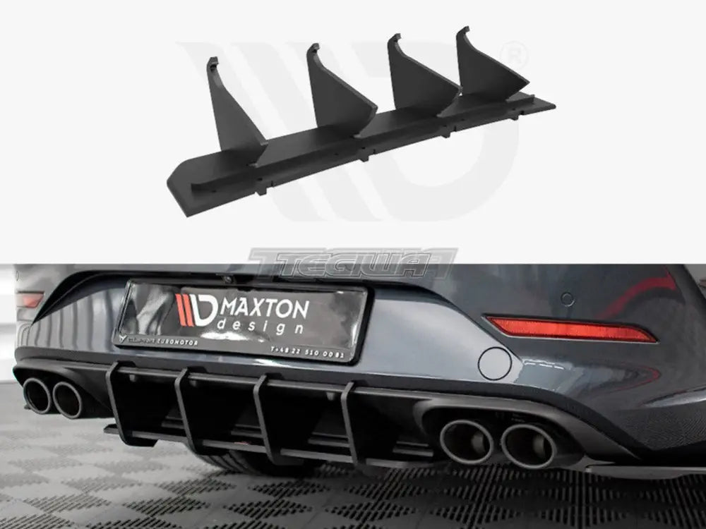 Maxton Design Street PRO Rear Diffuser Cupra Leon 2020-