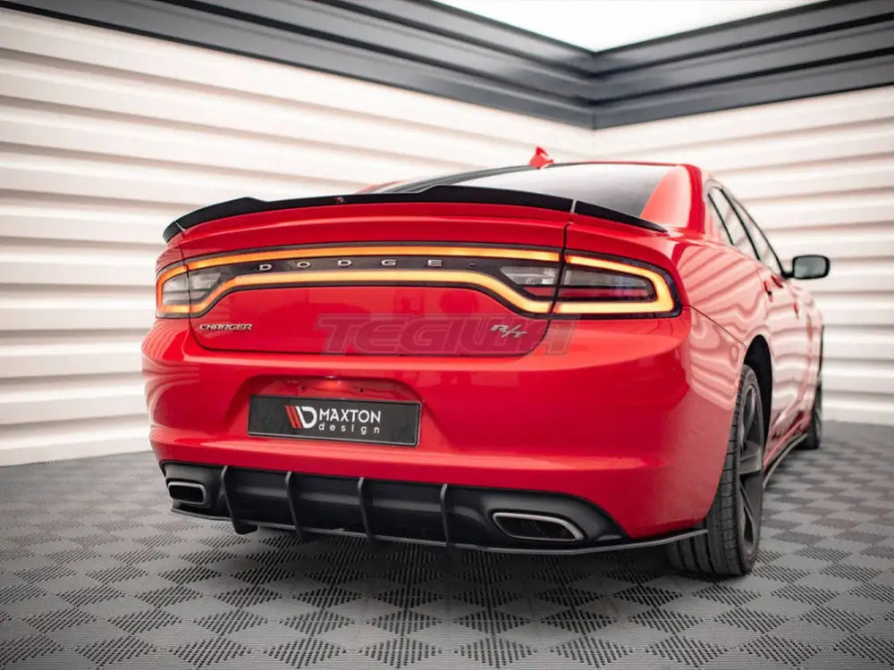 Maxton Design Street PRO Rear Diffuser Dodge Charger RT MK7 Facelift 2014-