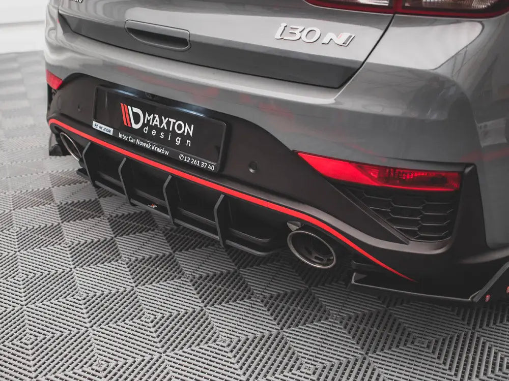 Maxton Design Street PRO Rear Diffuser Hyundai I30 N Hatchback MK3 Facelift 2020-