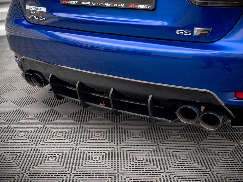 Maxton Design Street PRO Rear Diffuser Lexus GS F Mk4 Facelift