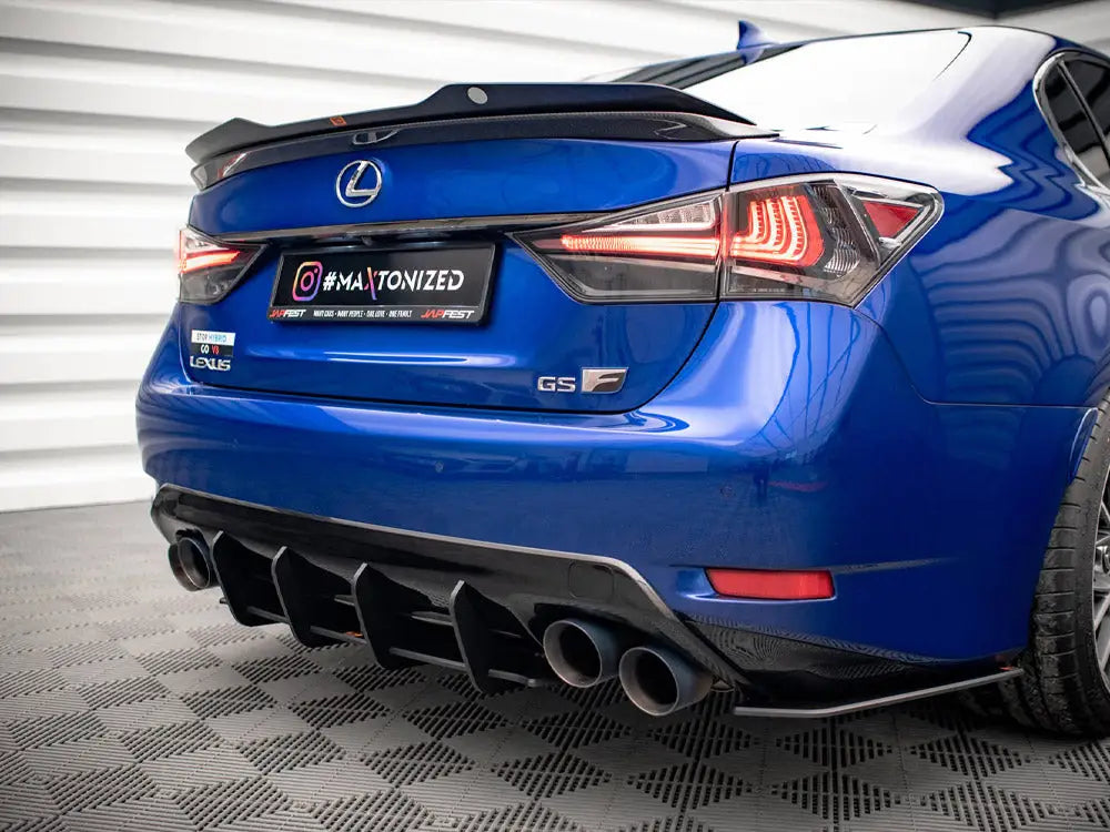 Maxton Design Street PRO Rear Diffuser Lexus GS F Mk4 Facelift