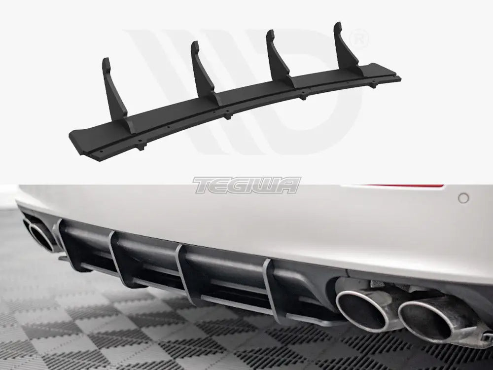 Maxton Design Street PRO Rear Diffuser Maserati Ghibli MK3 2013-