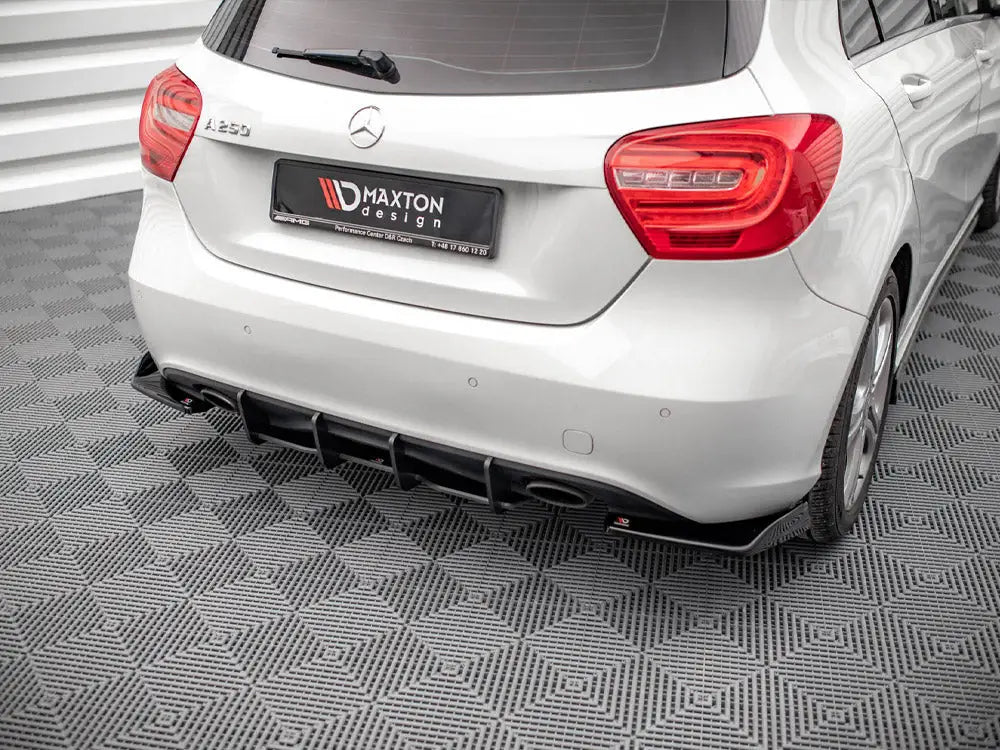 Maxton Design Street PRO Rear Diffuser Mercedes A W176 12-15