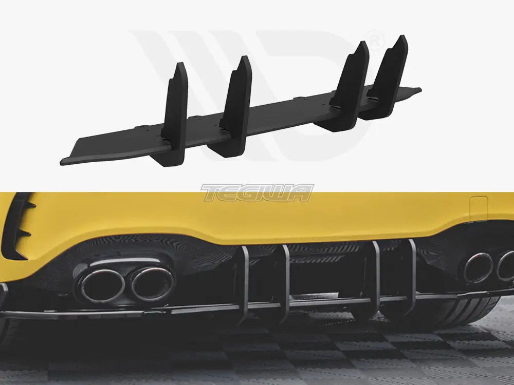 Maxton Design Street PRO Rear Diffuser Mercedes-amg A45 S 2019-