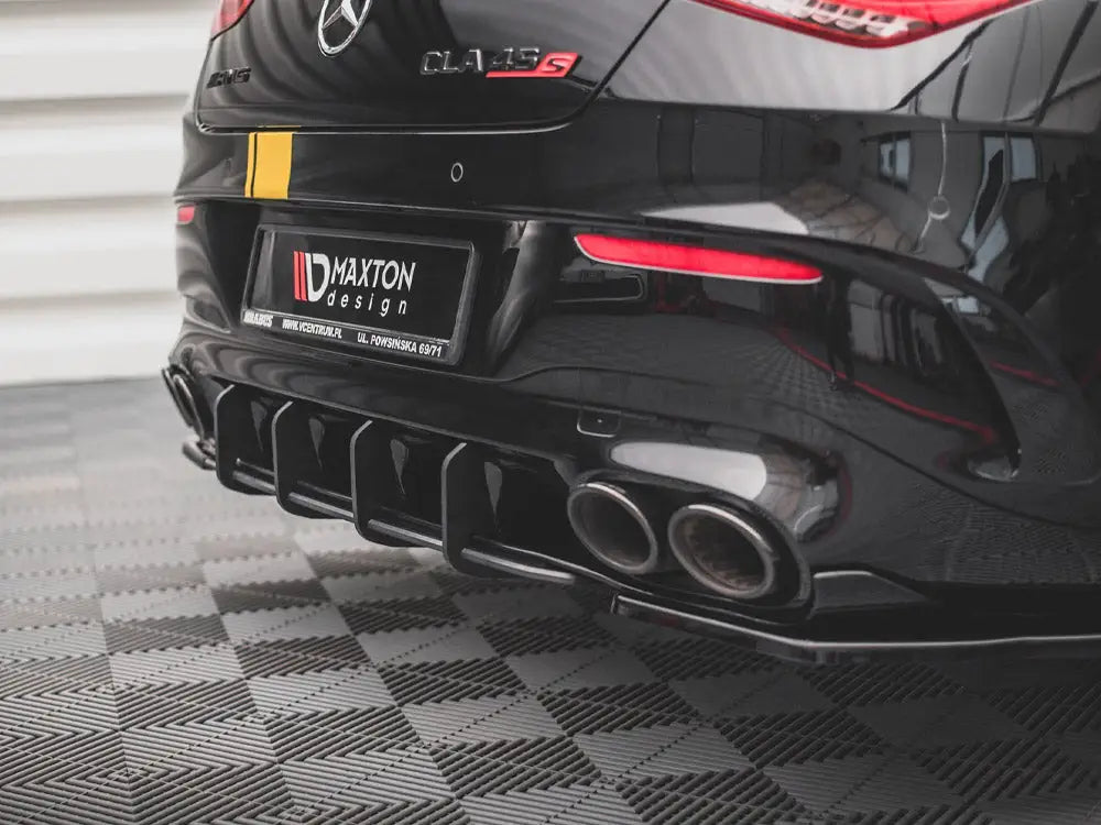 Maxton Design Street PRO Rear Diffuser Mercedes-amg CLA 35 45 C118 2019-