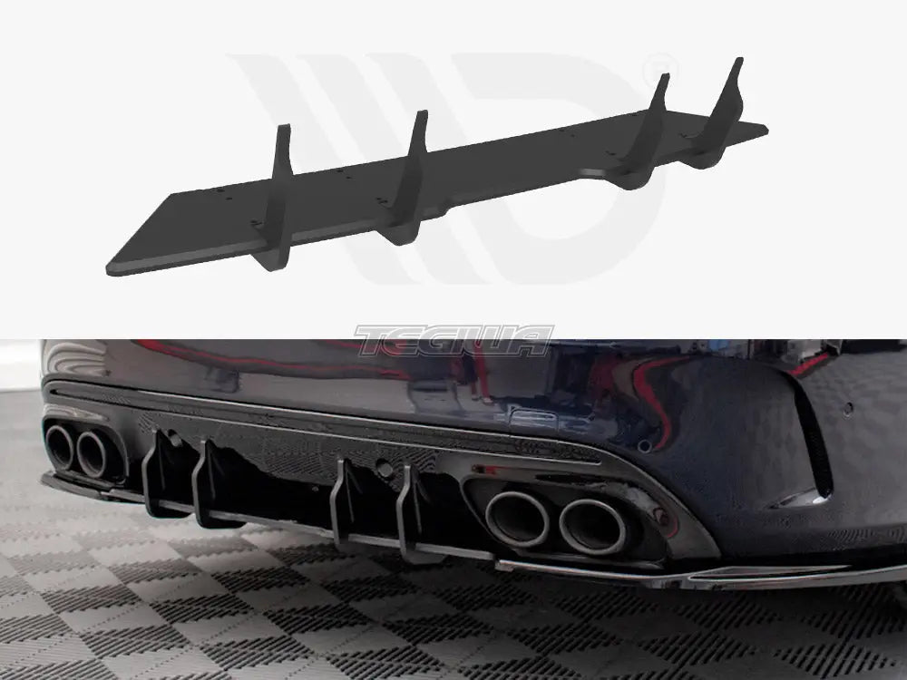 Maxton Design Street PRO Rear Diffuser Mercedes C 43 Sedan W205 Facelift