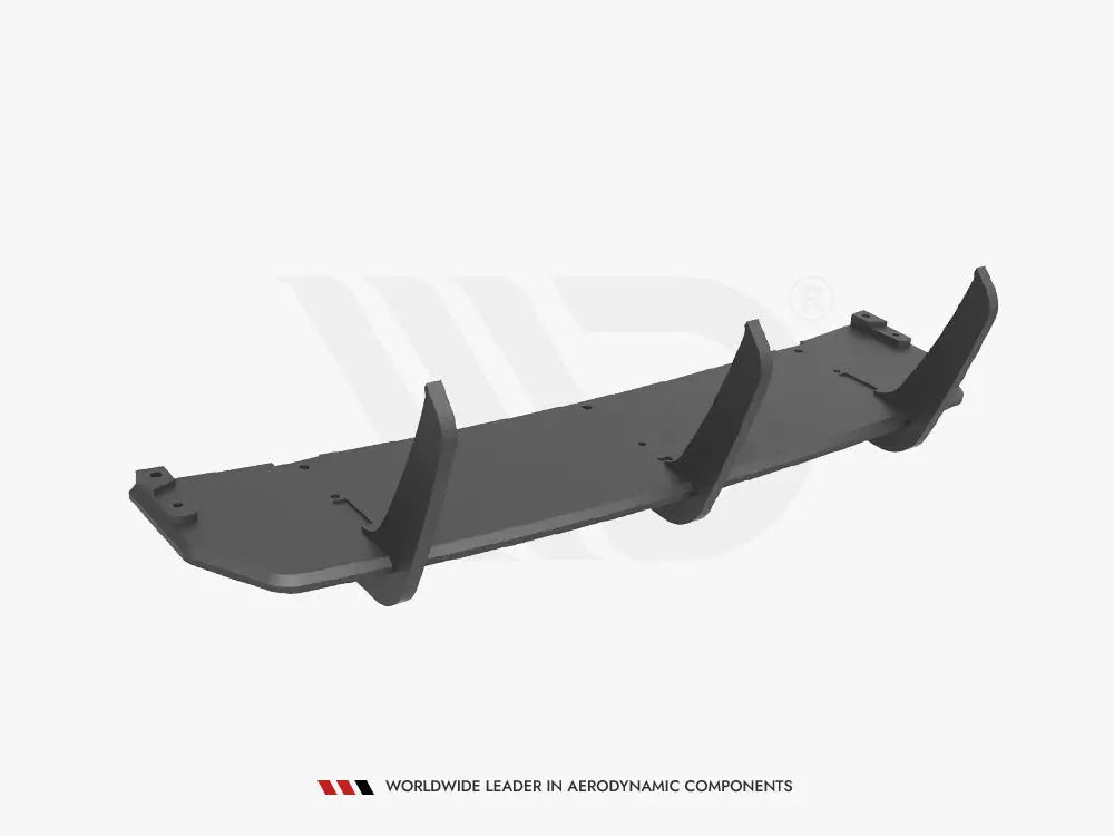 Maxton Design Street Pro Rear Diffuser Mercedes C Coupe AMG-Line C204