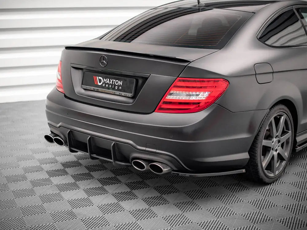 Maxton Design Street Pro Rear Diffuser Mercedes C Coupe AMG-Line C204