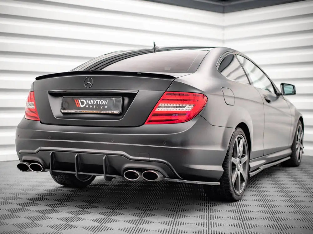 Maxton Design Street Pro Rear Diffuser Mercedes C Coupe AMG-Line C204