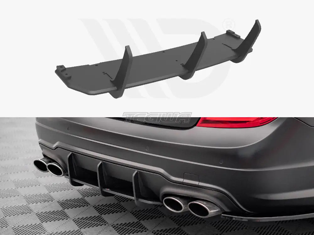 Maxton Design Street Pro Rear Diffuser Mercedes C Coupe AMG-Line C204