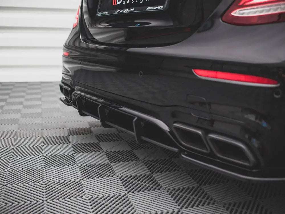 Maxton Design Street PRO Rear Diffuser Mercedes E63 AMG Estate sedan S213 W213 16-21