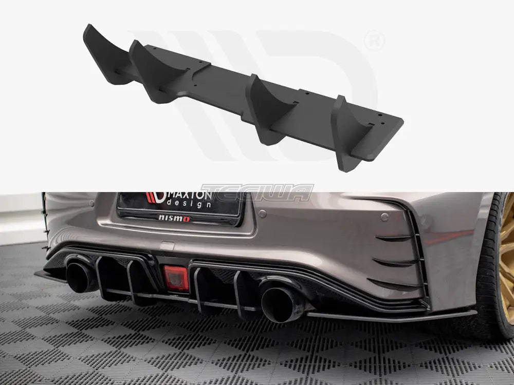 Maxton Design Street PRO Rear Diffuser Nissan 370Z Nismo Facelift 12-20