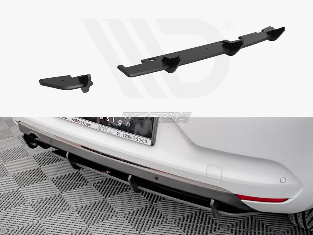 Maxton Design Street PRO Rear Diffuser Renault CLIO MK5 2019-