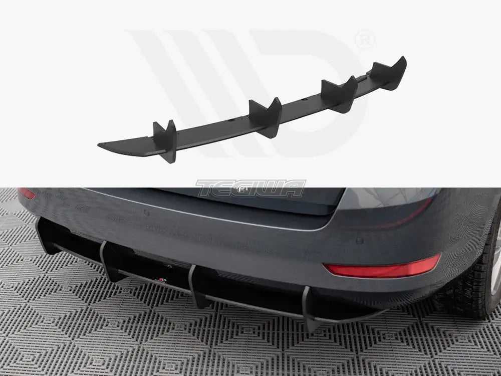 Maxton Design Street PRO Rear Diffuser Skoda Fabia Combi MK3 Facelift 2019-