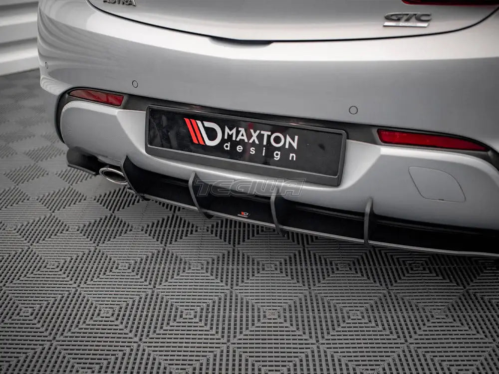 Maxton Design Street PRO Rear Diffuser Vauxhall Astra GTC VXR-line J 09-18