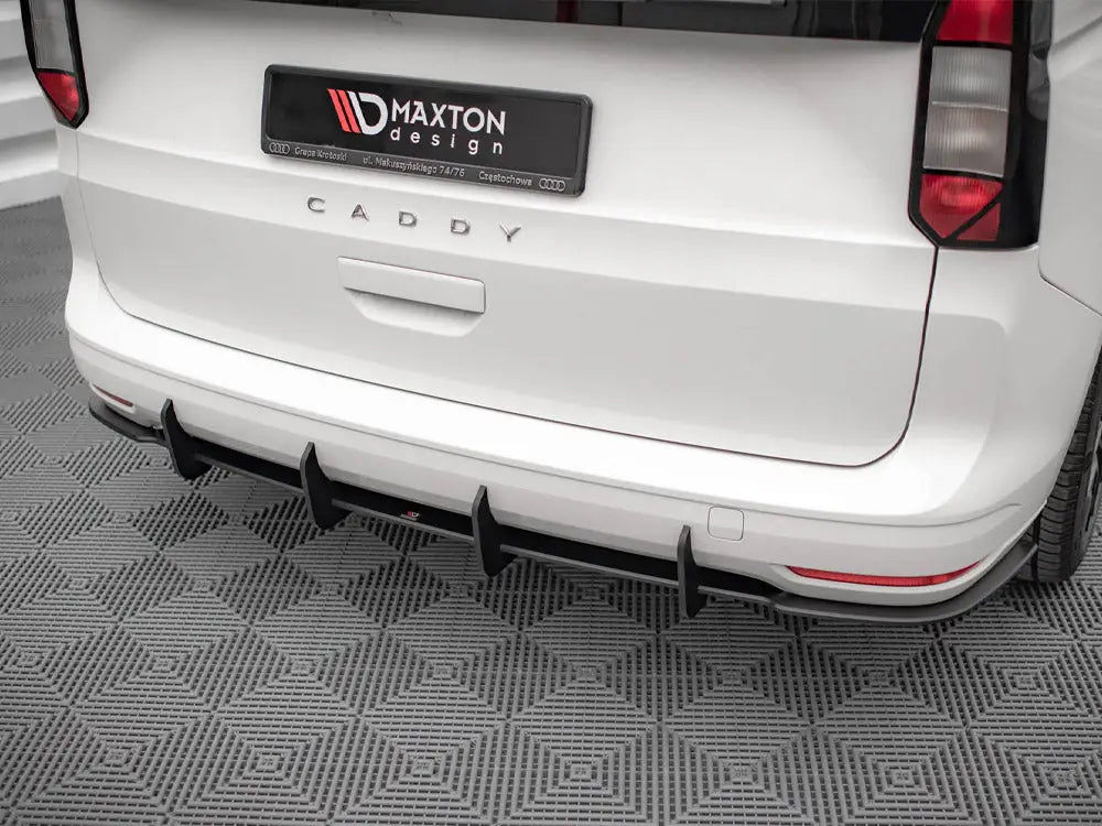 Maxton Design Street PRO Rear Diffuser Volkswagen Caddy MK5 2020-